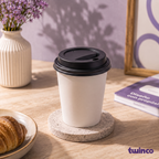 Tapa Para Vaso De Carton 80Mm – Twinco, empaque desechable personalizado al mayoreo