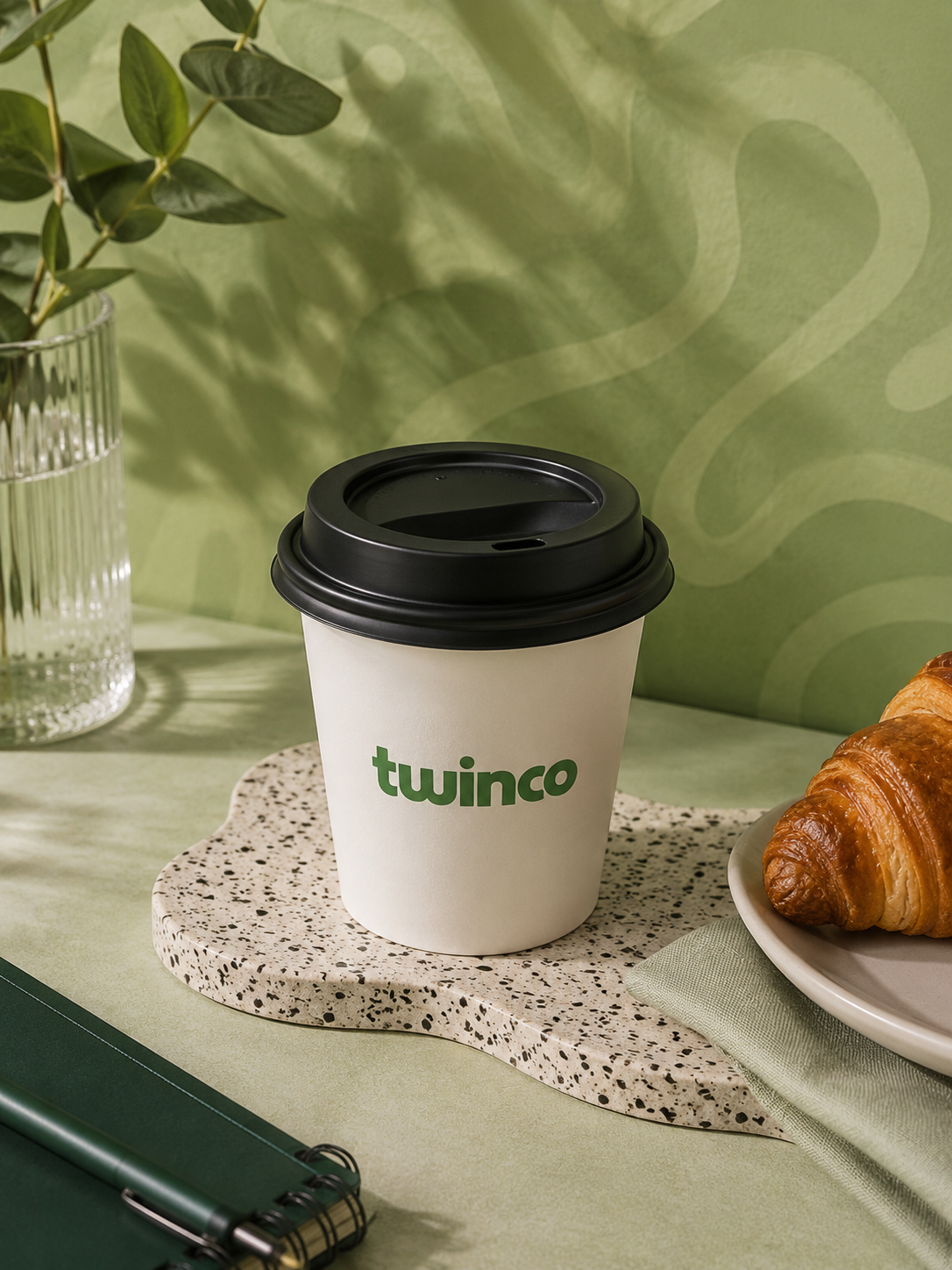Tapa Para Vaso De Carton 90Mm