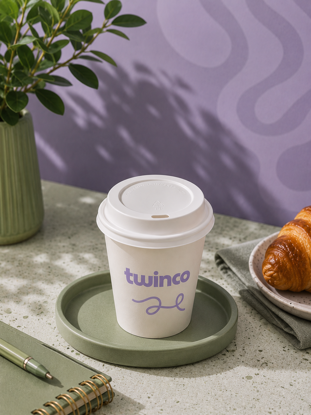 Tapa Para Vaso De Carton 62Mm