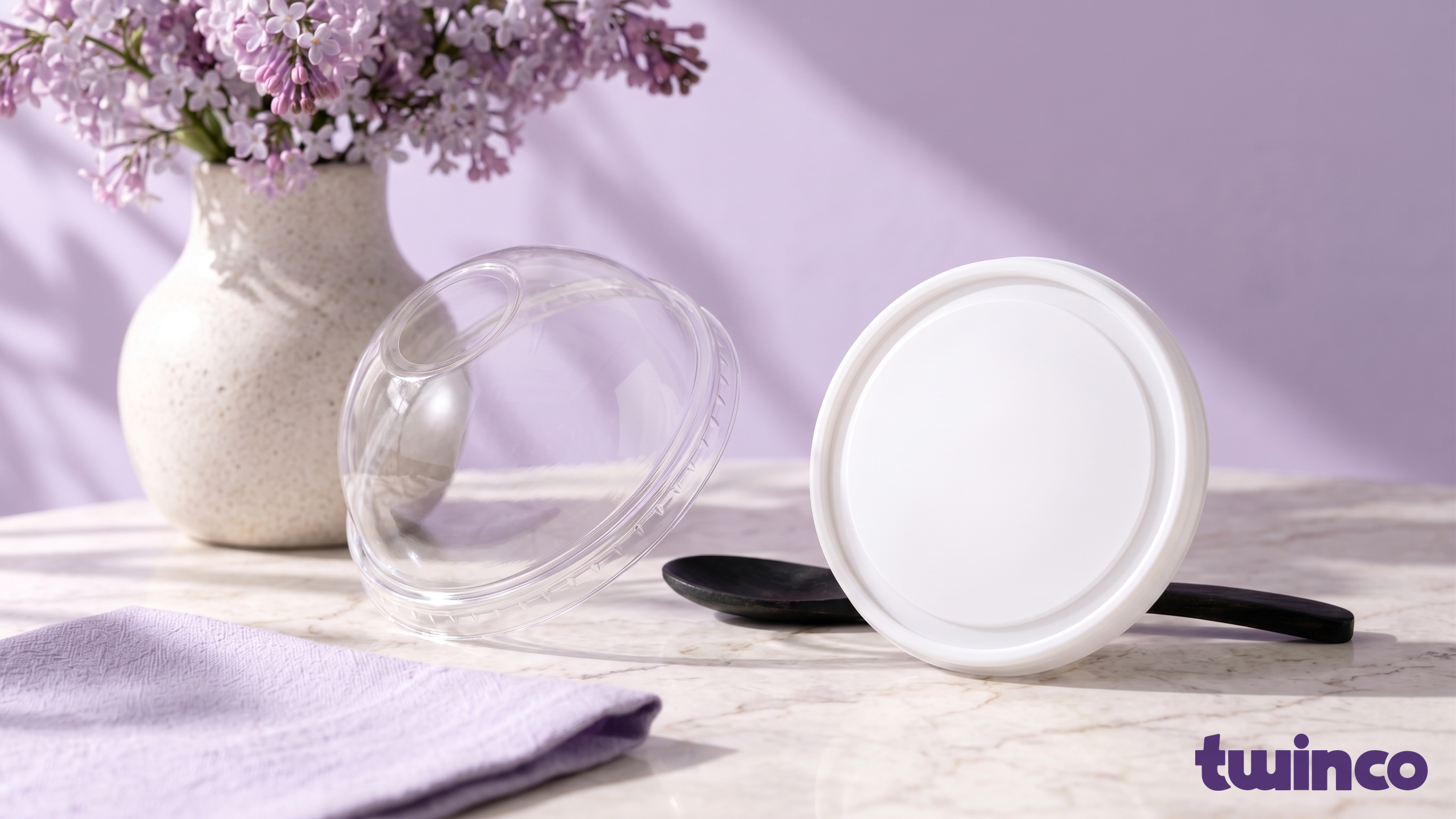 Tapa Para Vaso De Helado – Twinco, empaque desechable personalizado al mayoreo