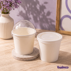 Tapa Para Vaso De Helado – Twinco, empaque desechable personalizado al mayoreo