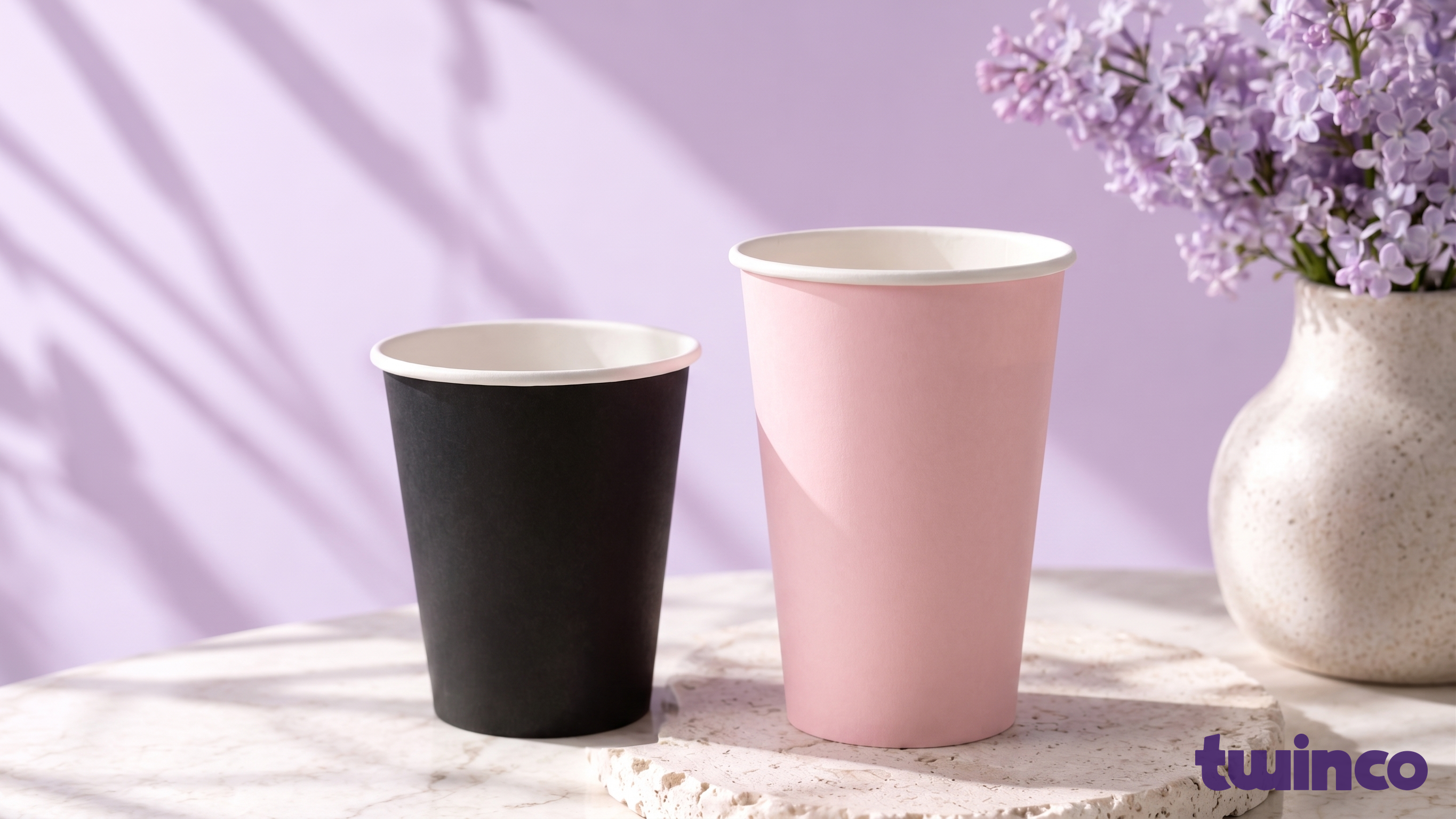 Vaso Carton Color 90Mm – Twinco, empaque desechable personalizado al mayoreo