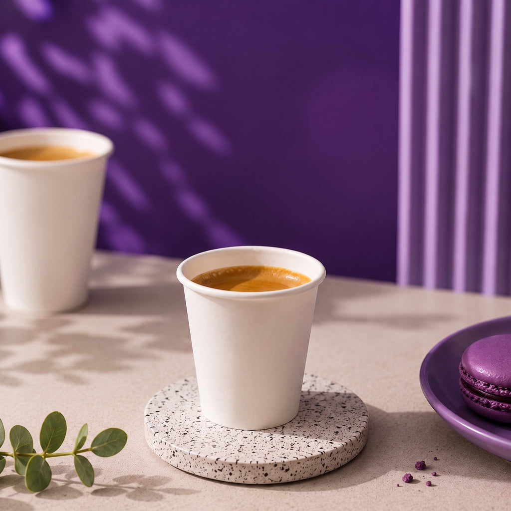 Vaso Carton Doble Pared 90Mm en 4 OZ – Twinco, empaque desechable personalizado al mayoreo
