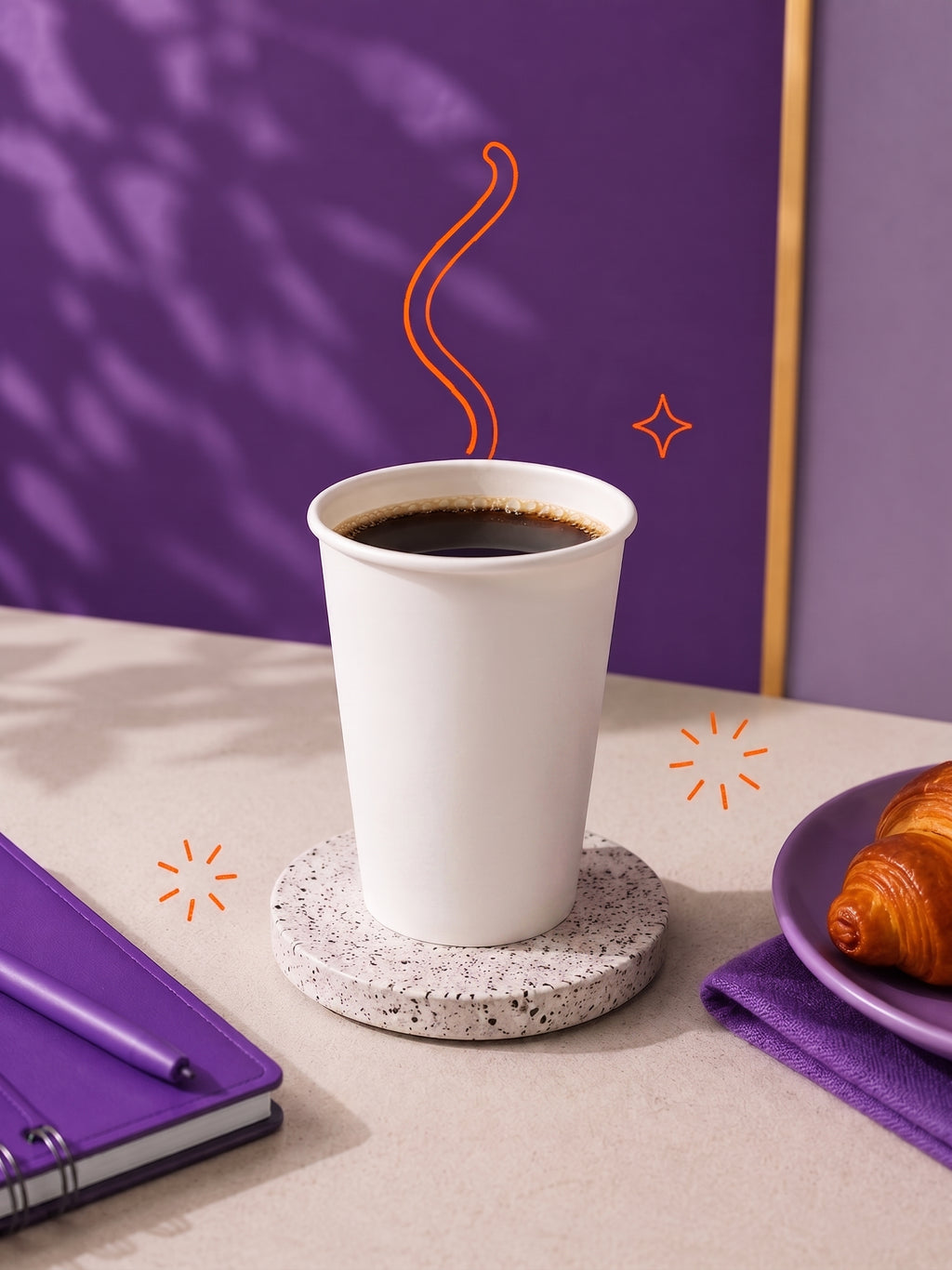 Vaso Carton Doble Pared 90Mm en 8 OZ – Twinco, empaque desechable personalizado al mayoreo