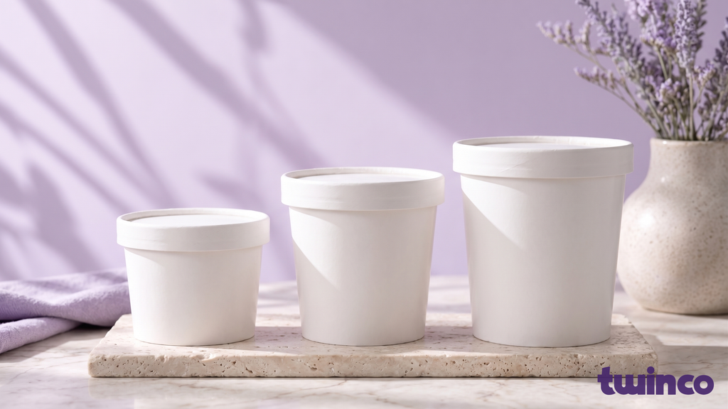 Vaso Para Helado – Twinco, empaque desechable personalizado al mayoreo