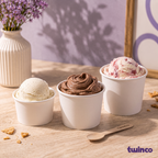 Vaso Para Helado – Twinco, empaque desechable personalizado al mayoreo