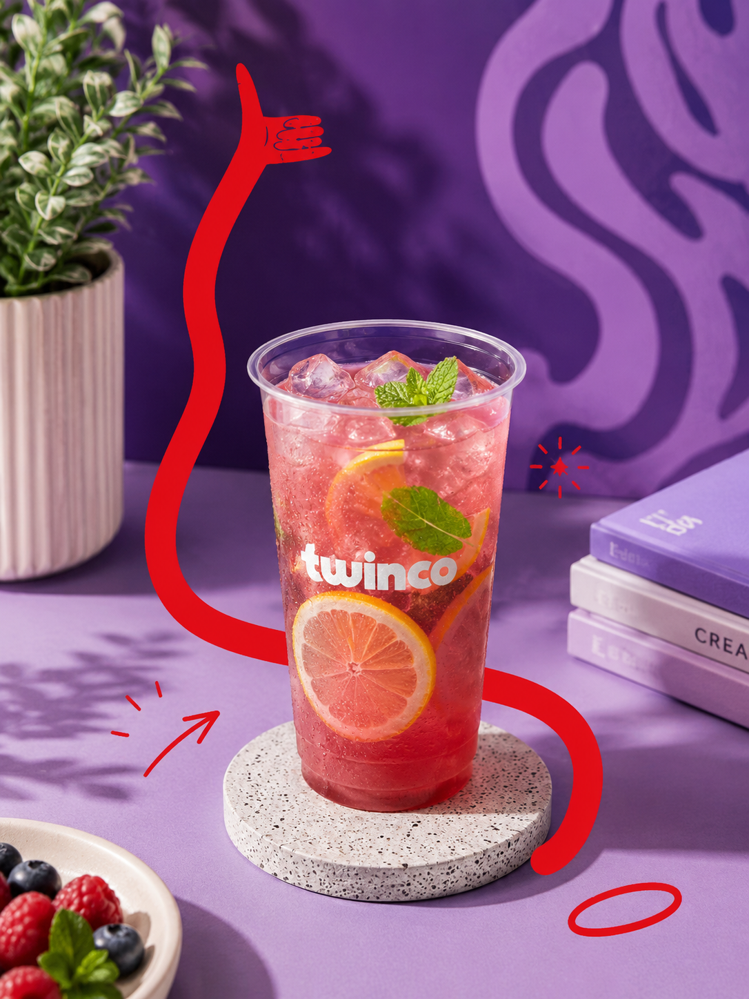 Vaso De Plastico Polipropileno 90Mm